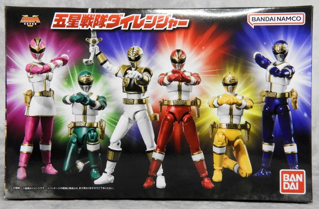 SHODO SUPER 五星戦隊ダイレンジャー レビュー | @in's Hobby Room