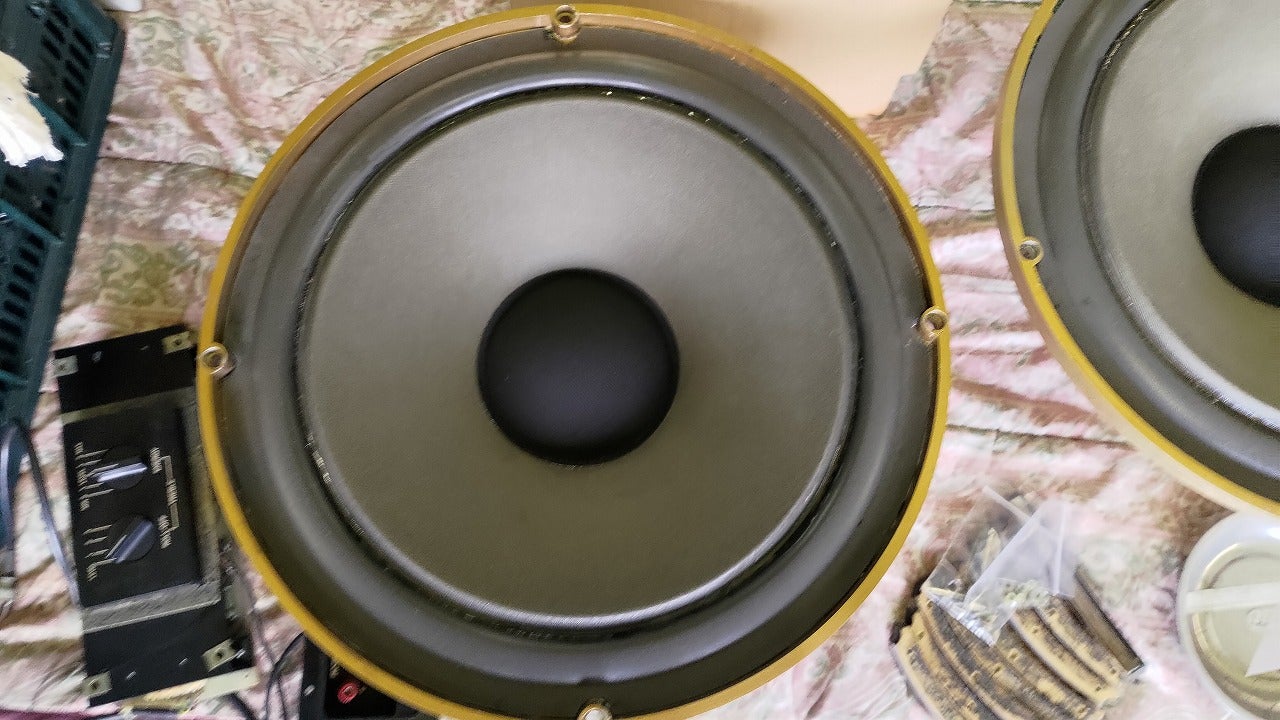 TANNOY HPD-385A ユニットのエッジ交換 | Garage Full Scale 奮闘記