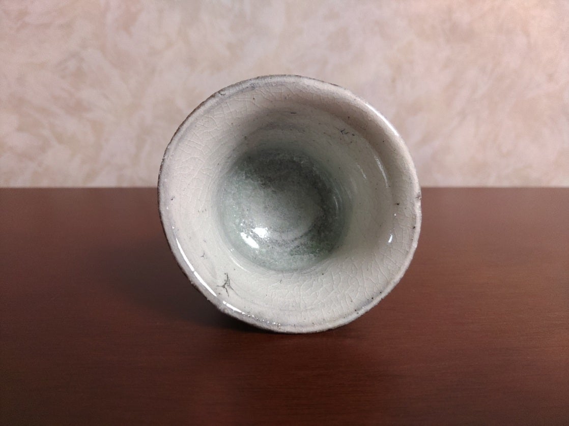 近藤精宏の粉引盃｢霞富士｣ | せともん道楽だもんで・・・