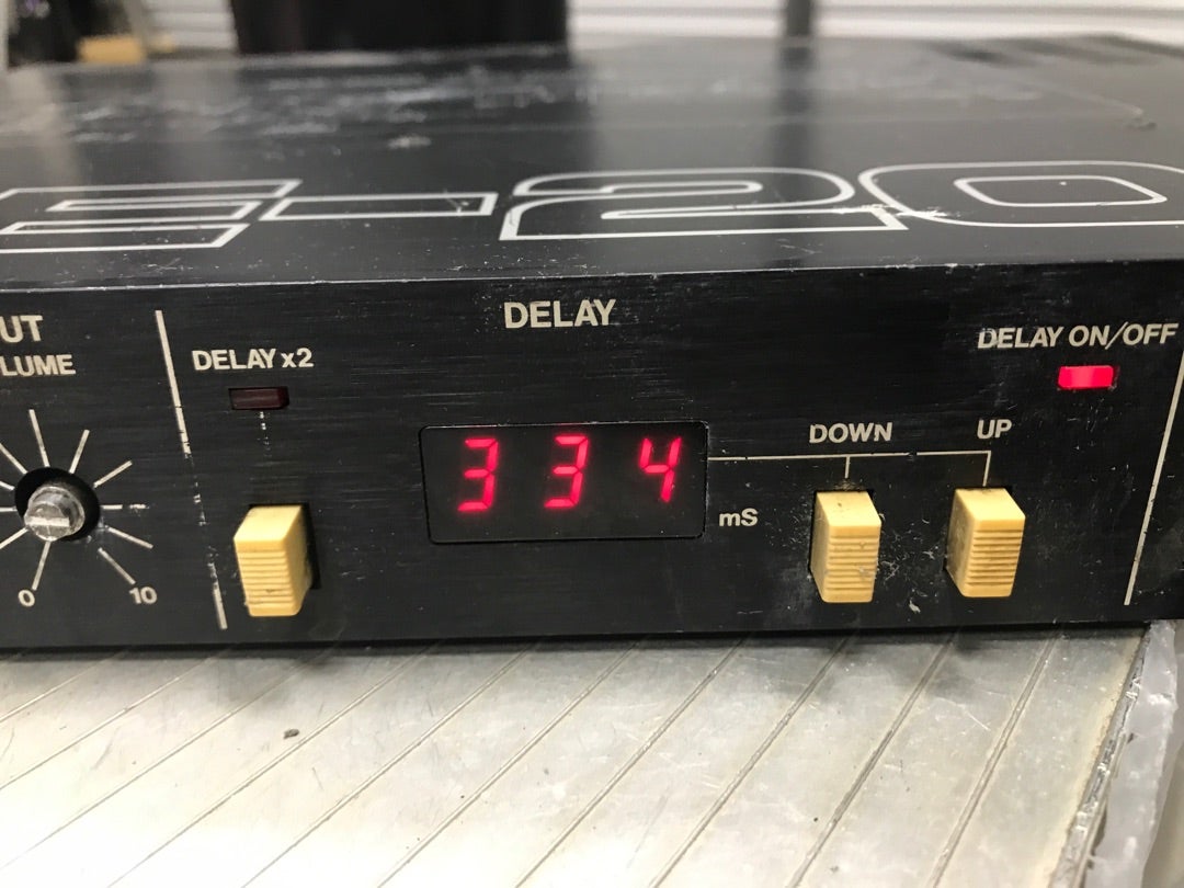 出品前整備日記〜Roland DIGITAL DELAY SDE-2000編〜 | 薫さんの裏話。