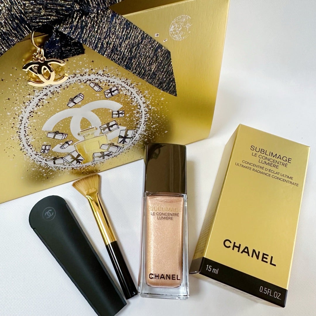 CHANELシャネル】クリスマスコフレ♡サブリマージュハイライトの使い方
