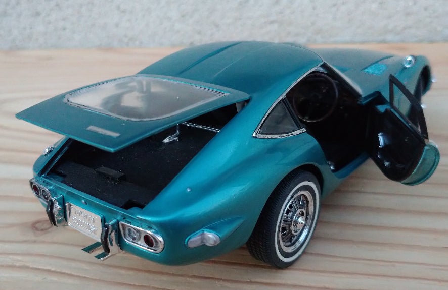 グンゼ1/20トヨタ2000GT後期型ジャンク品レストア(`ι_´;) | 牛乳雑巾