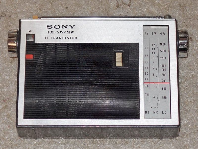 ソニーのソリッドステート11（イレブン）初代機、珍しい不良があった