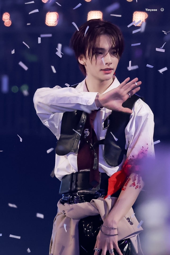 StrayKids サノク SBS バンチャン 公開放送スキズ 歌謡祭 トレカ Stray