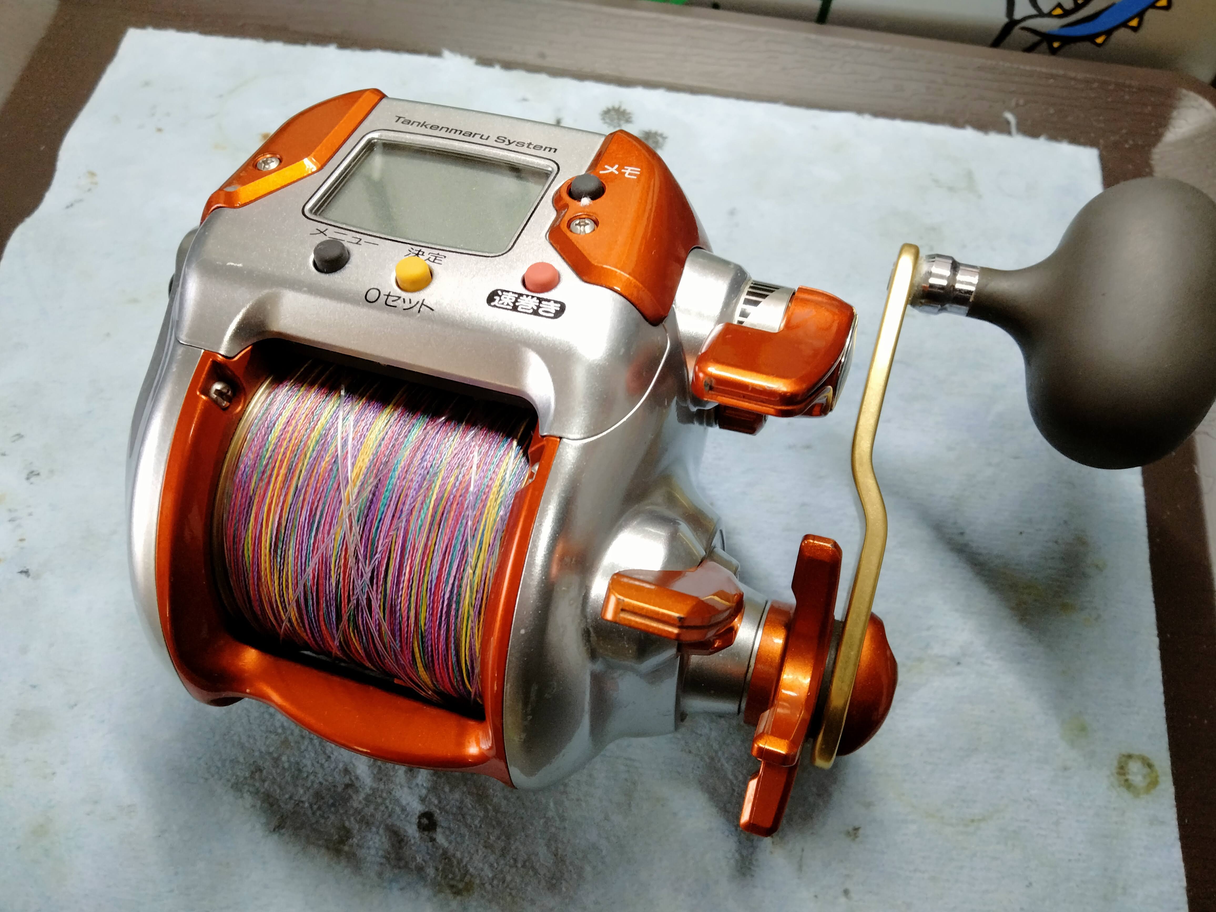 06電動丸3000イカスペシャル整備その① | reelmaintenance-higarageの