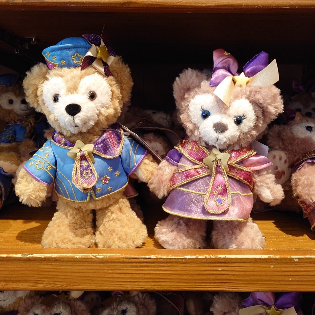 40周年コスチューム！ダッフィー＆シェリーメイ ポージープラッシー新