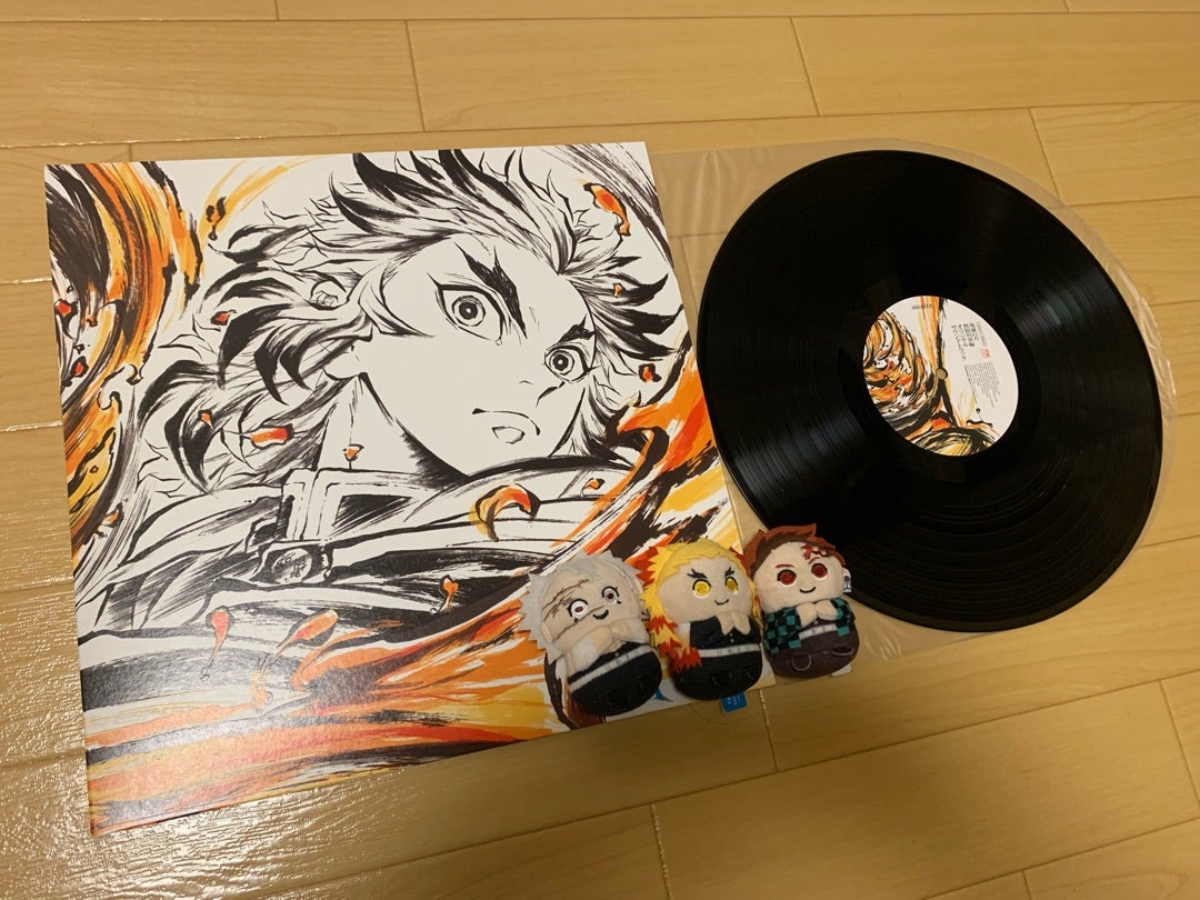 鬼滅 無限列車編 アナログレコード届いたー！！ | トラミはつらいよ