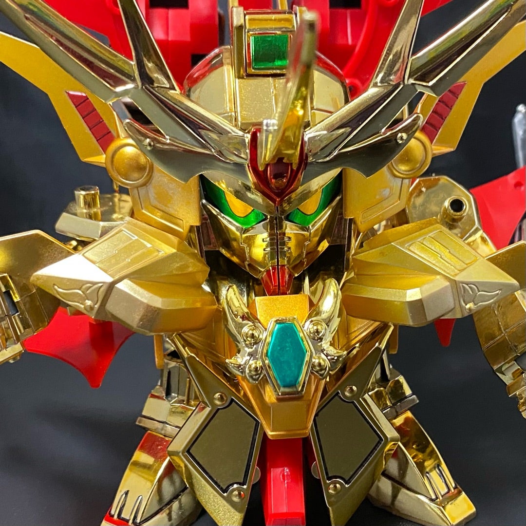 BB戦士 No.147 機動武神天鎧王 ゴールドメッキver. リペア その弐