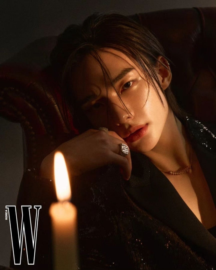 スキズ＊StrayKids＊ヒョンジン＊W Korea 2024年4月号＊Kilian香水