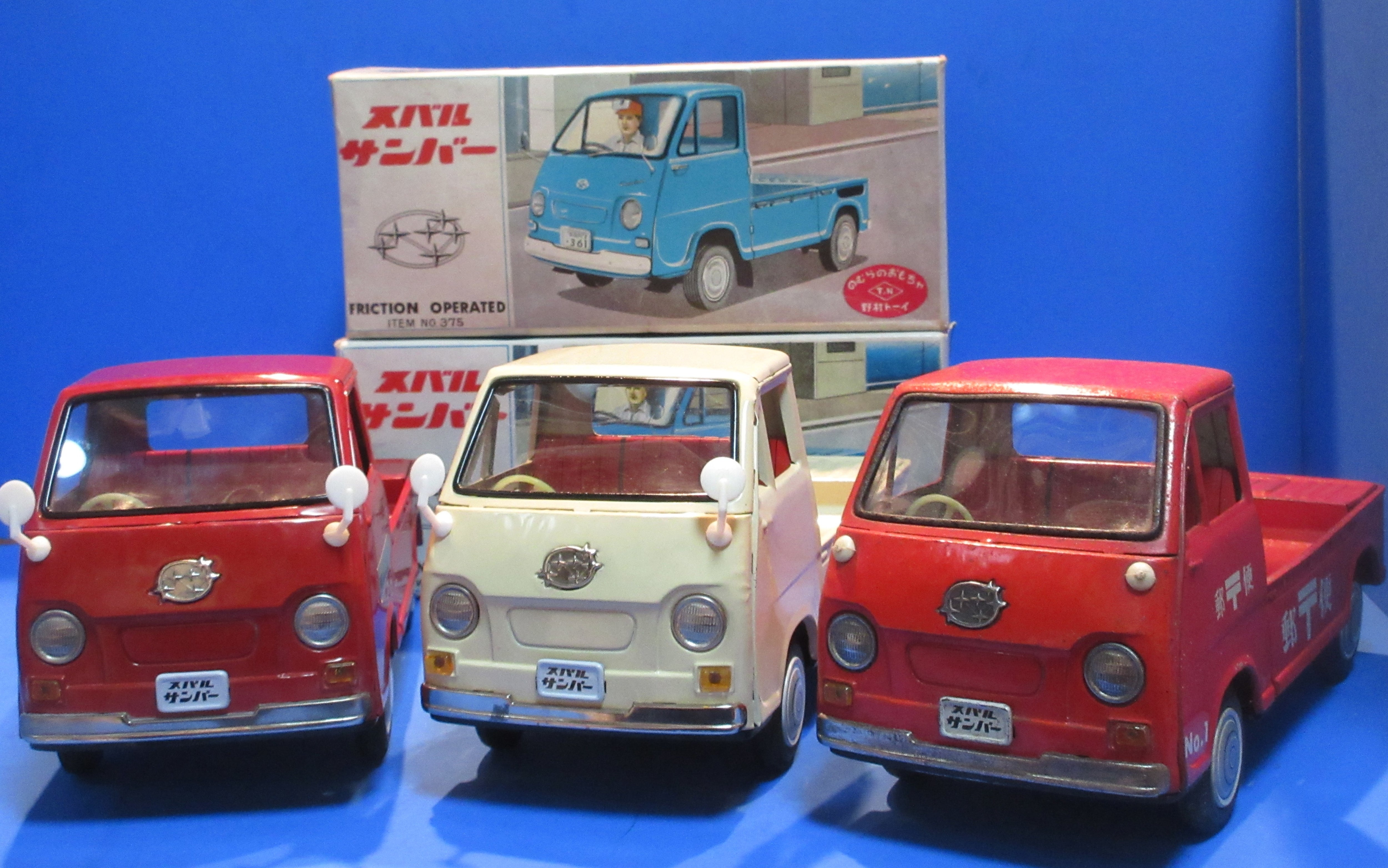 ☆1966年野村トーイ2代目スバルサンバーK153型 ～ ブリキ自動車