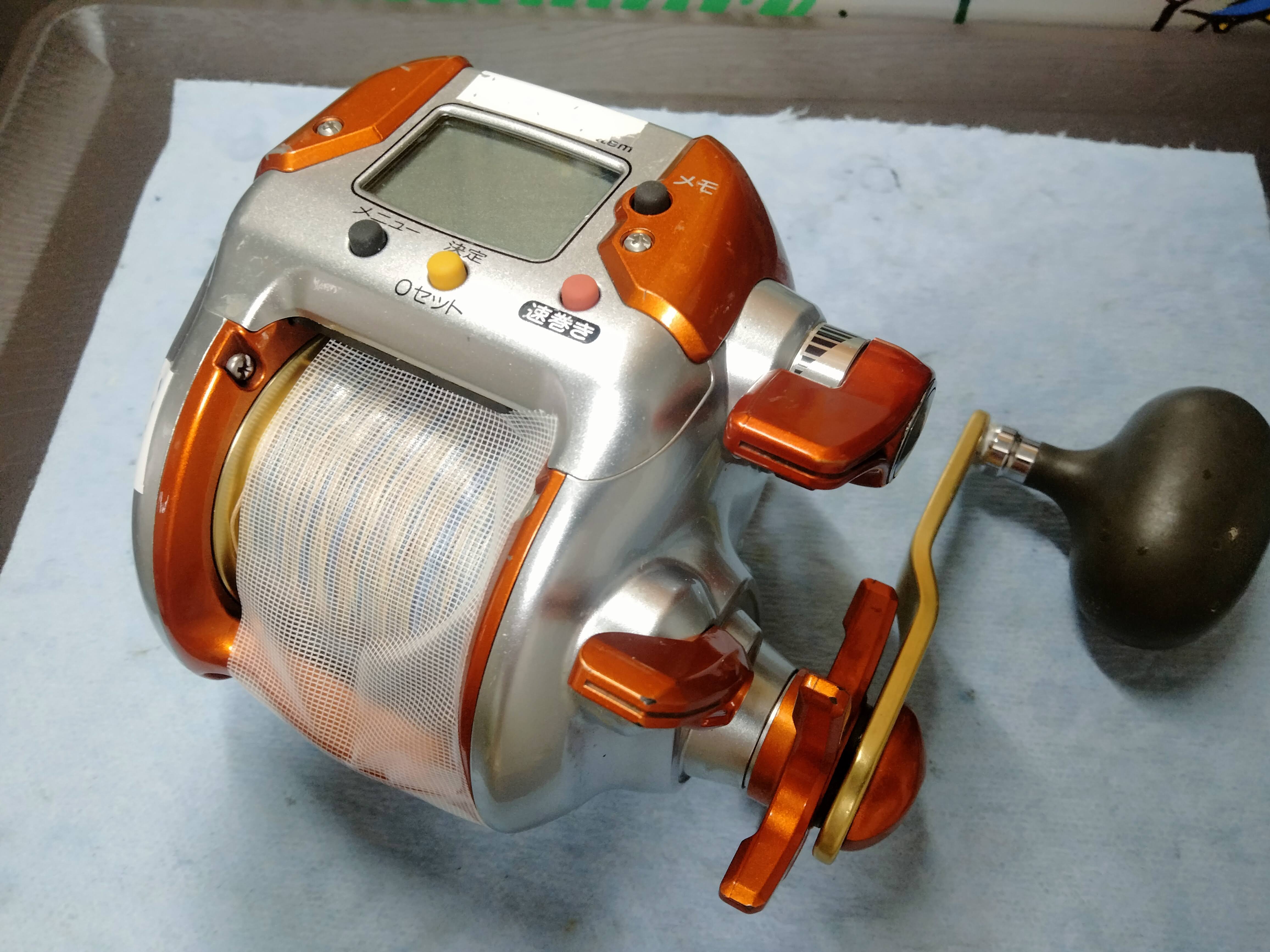 06電動丸3000イカスペシャル整備その② | reelmaintenance-higarageの