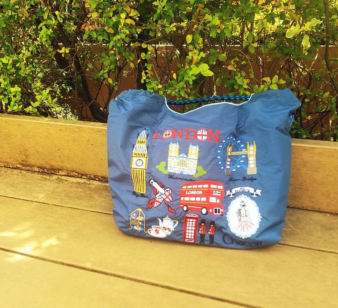 Ball and ChainチャコットとのコラボのLONDON柄と福岡物産展