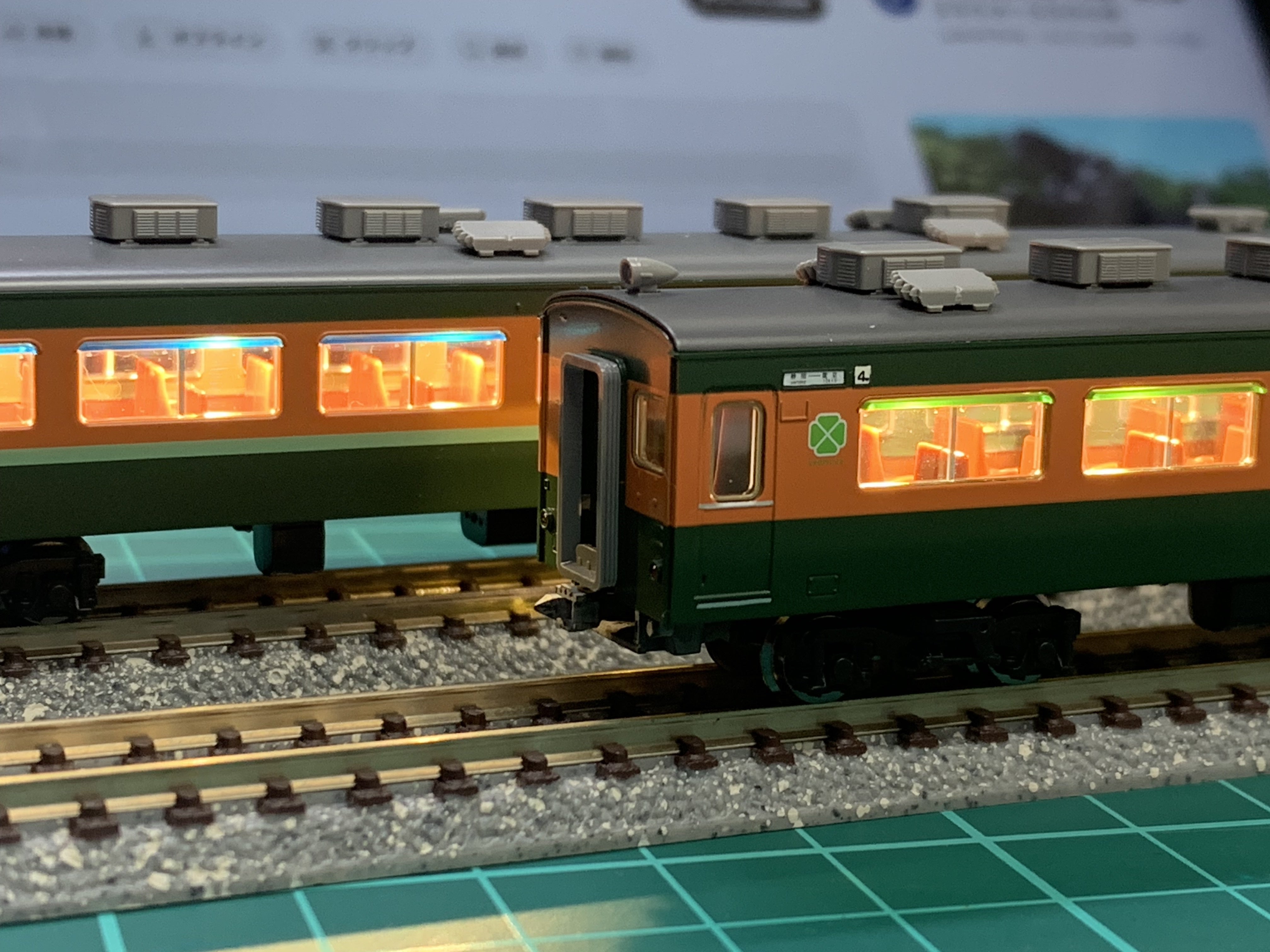 鉄道模型】 JR東海 165系『東海』 室内灯の取り付け | 500系『のぞみ