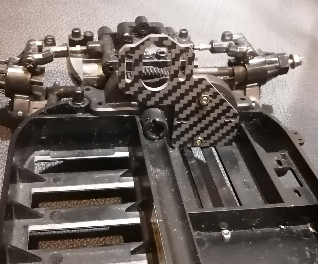 TT-02 TT-01 アッパーデッキ&ハイマウントモーターマウント&ダイレクト