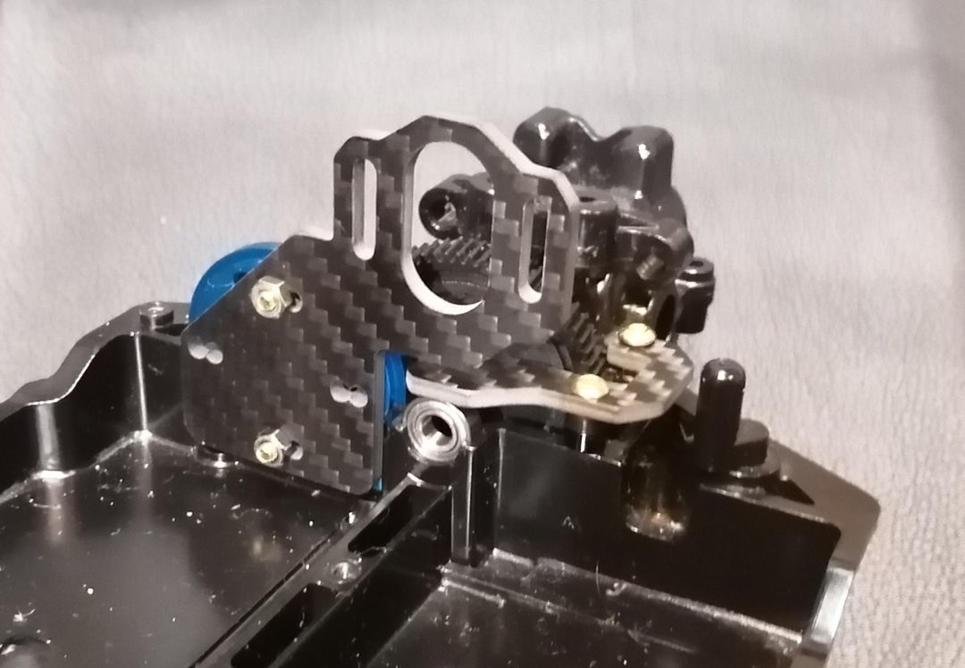 TT-02 TT-01 アッパーデッキ&ハイマウントモーターマウント&ダイレクト