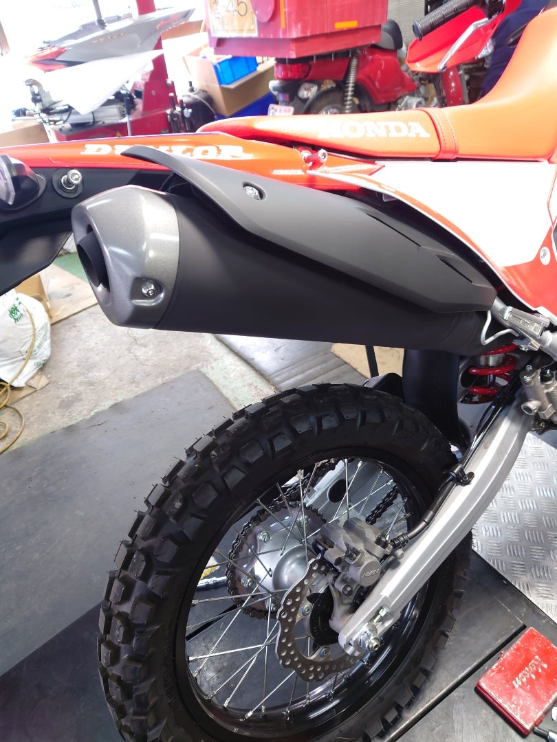 CRF250L MD47 NORIFUMIノリフミチタンカーボンフルエキマフラー WHOOPS 【CRF250RALLY/250L MD47】 ☆チタンショート | 39MOTOR