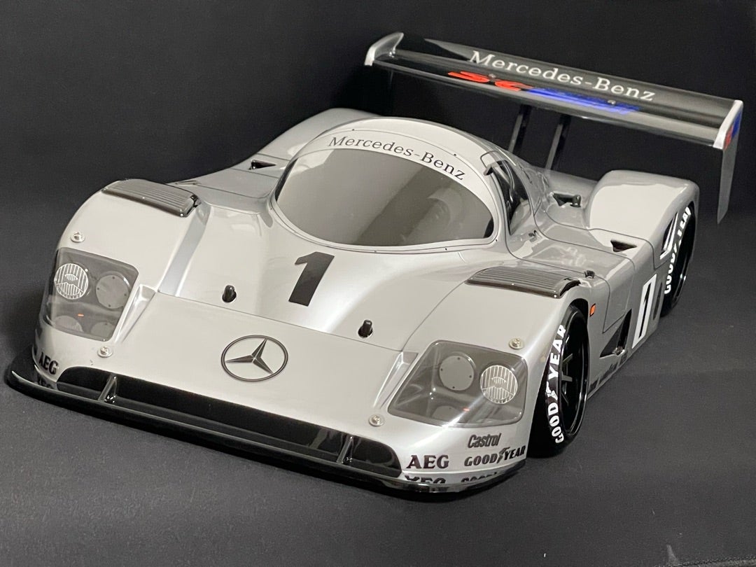 メルセデス•ベンツC11 ボディ製作22 | ユウ⭐︎のスローRCライフ