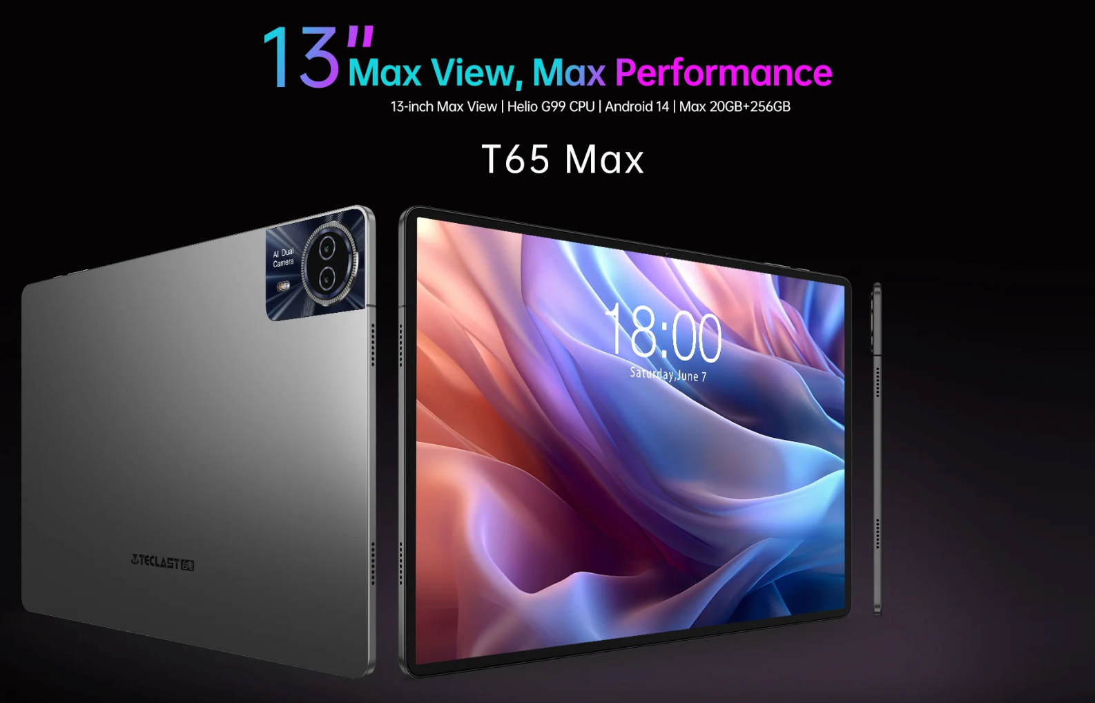 TECLAST T65 Max レビュー】13インチ大画面タブレットは動画視聴が
