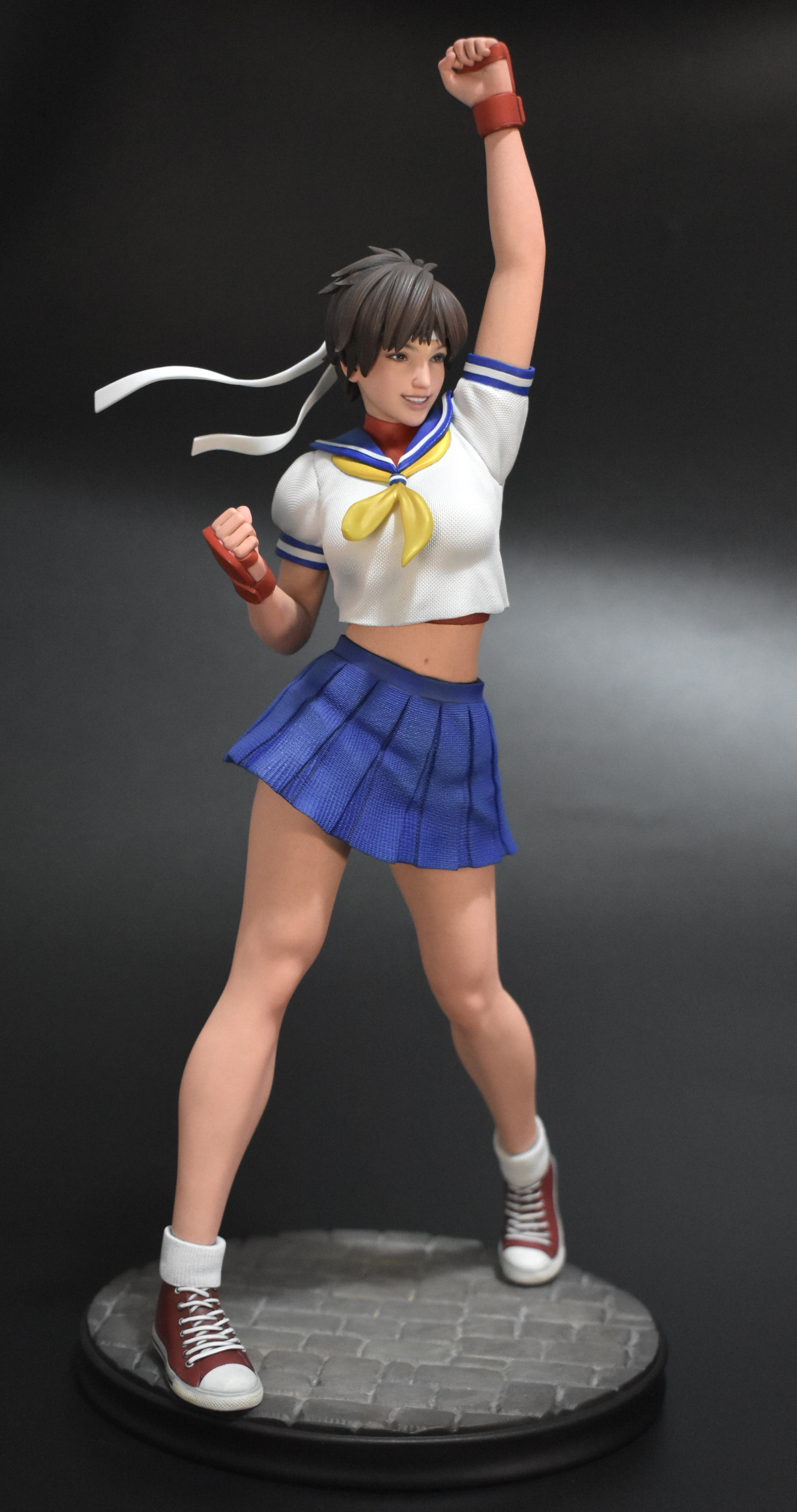 ストリートファイター 春日野さくら 1/7～1/8スケール データ出力品