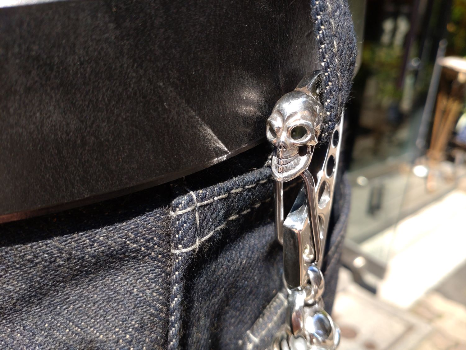 BWL / Vintage Skull Clip 3 GLS w/1 Half Skull KC | BILL WALL