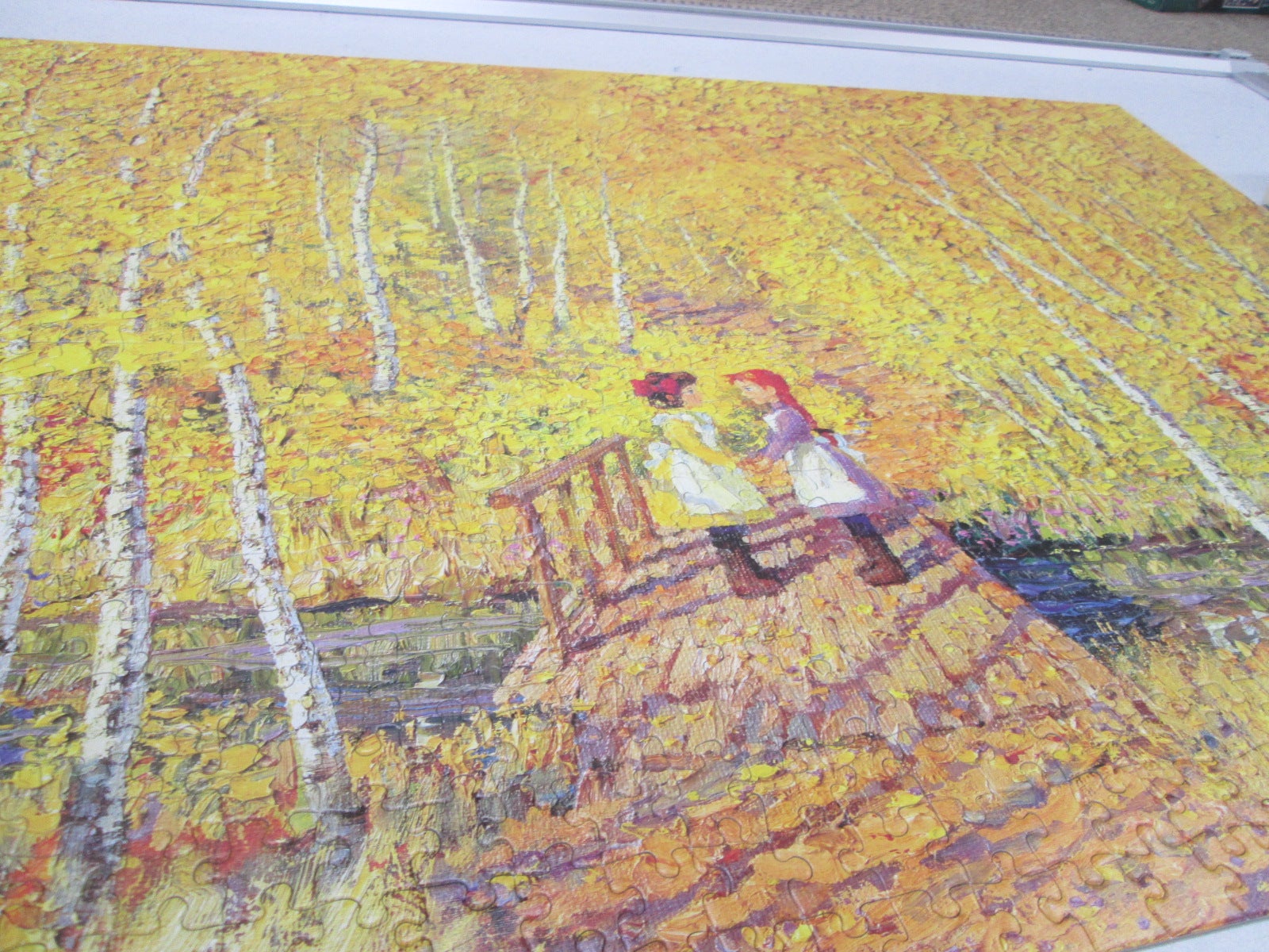 ジグソーパズル「赤毛のアン」1000ピース ようやく完成！ | し