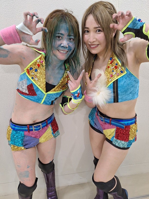 スターダムで家出レスラーマッチ！ 岩谷麻優＆岩谷マユが夢の共演