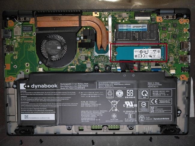 Dynabook G83/HS SSD 1TBに交換 | kaz XSRとグロムとPC関連 ブログ