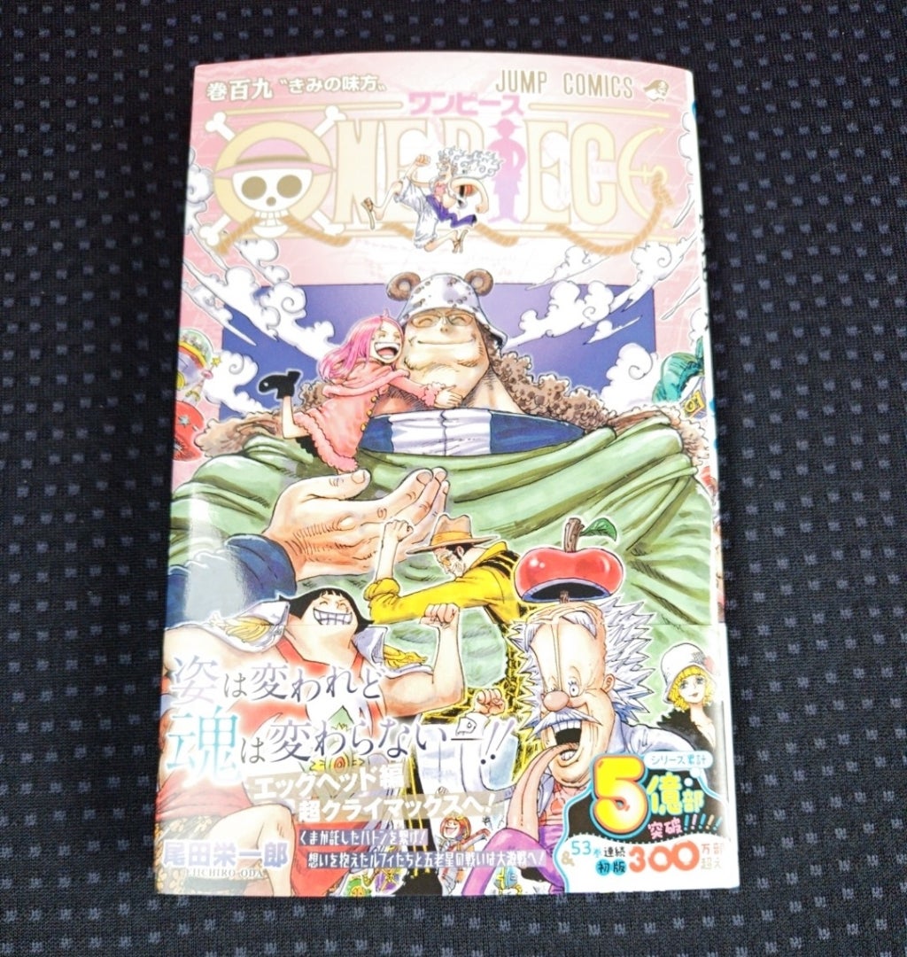 単行本 ワンピース(109巻) 2024/07/09発売 ONEPIECE 買って来た