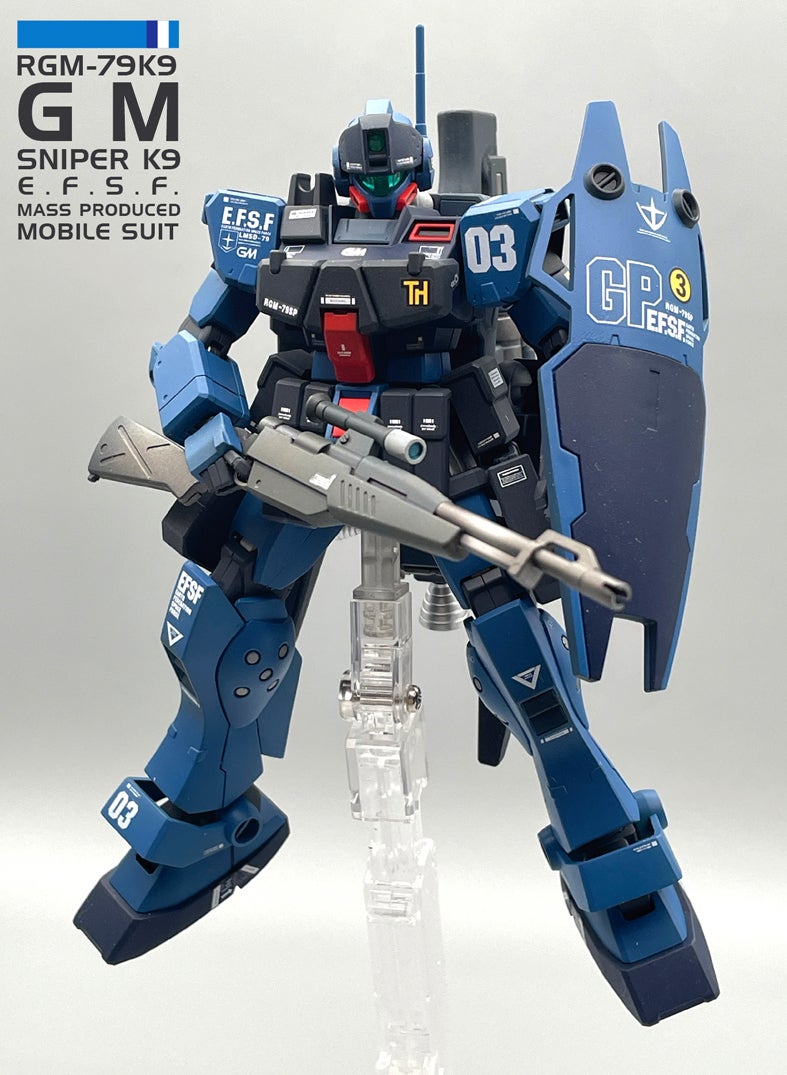 HGBF 1/144 RGM-79K9 ジム・スナイパーK9 (ガンダムビルドファイターズ