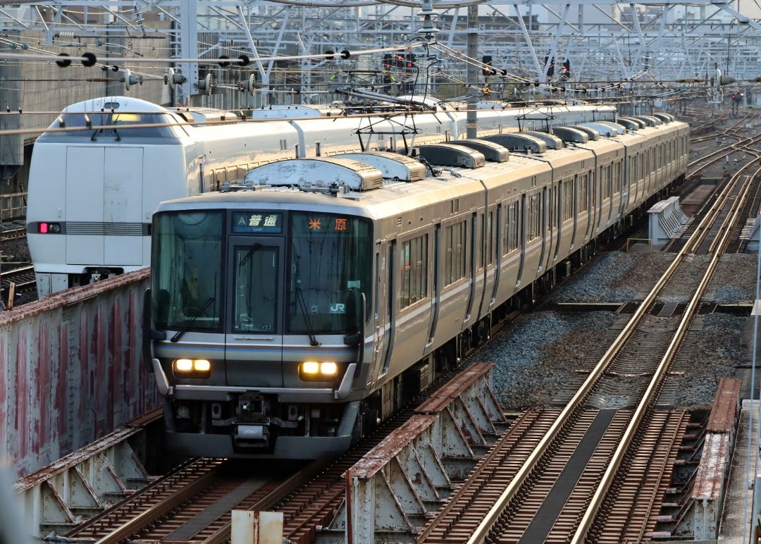 珍223系～試作前面転落防止幌 | 鉄道写真日記 2
