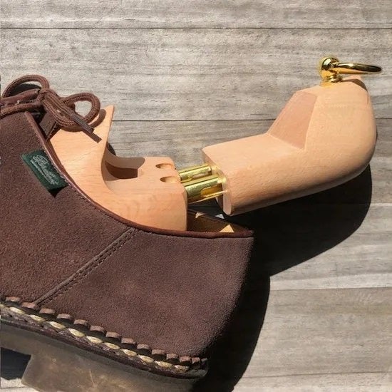 パラブーツ”ミカエル”にピッタリなシューツリーを作っていただきました