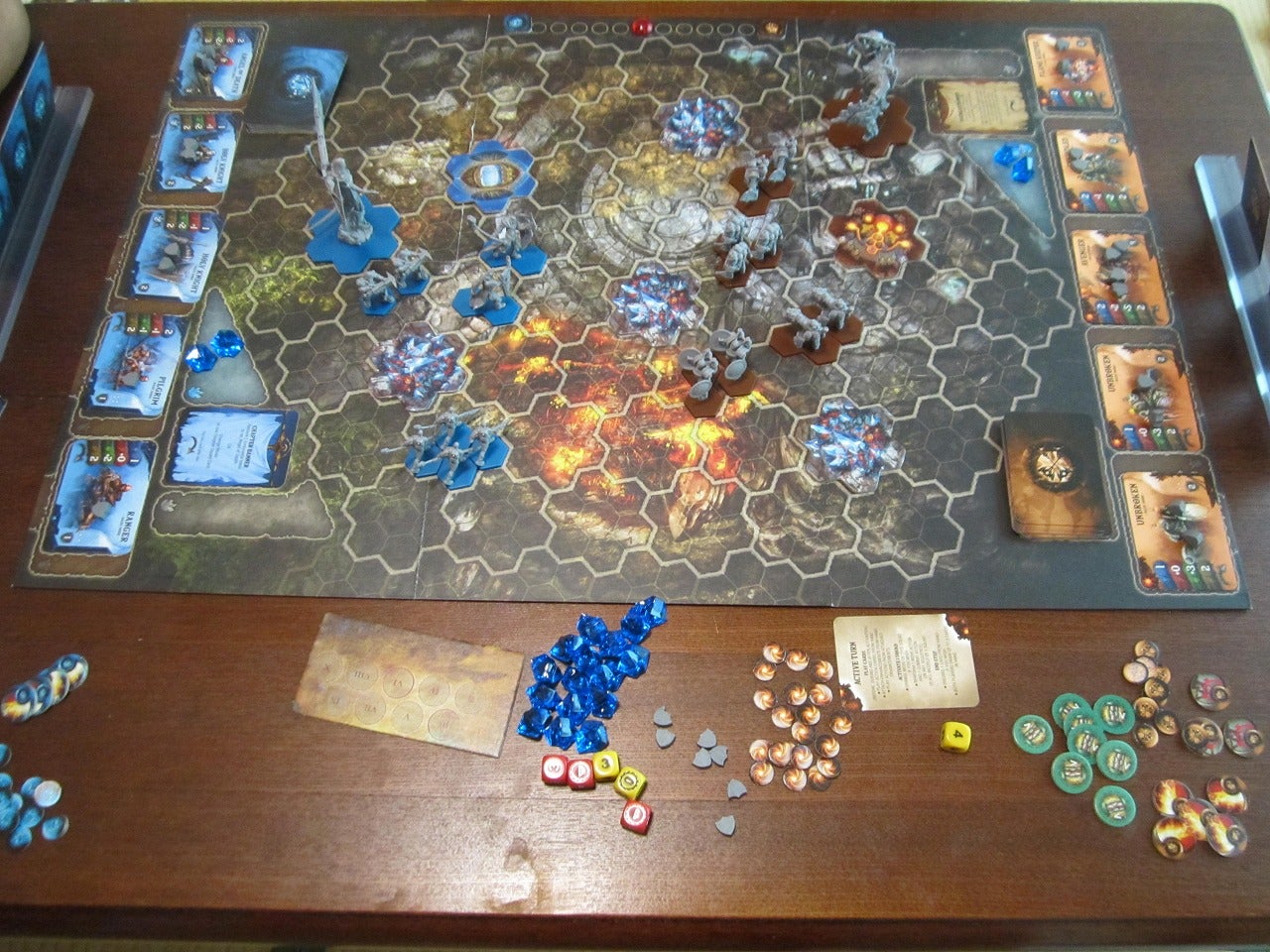 自宅ゲーム会581 前半 フェデレーション 他 | とりあえず日々ボードゲーム