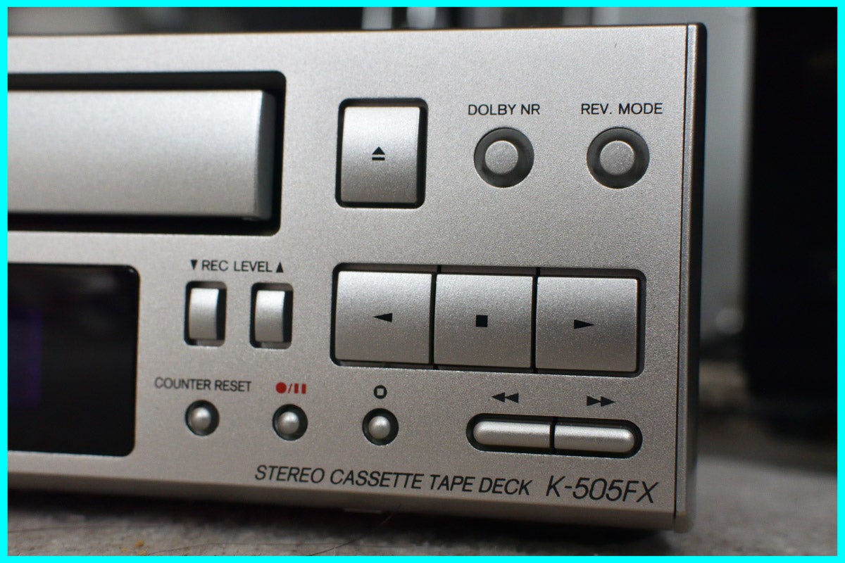 オンキョーカセットデッキ「K-505FX」修理・レビュー | ヨッシーハイム