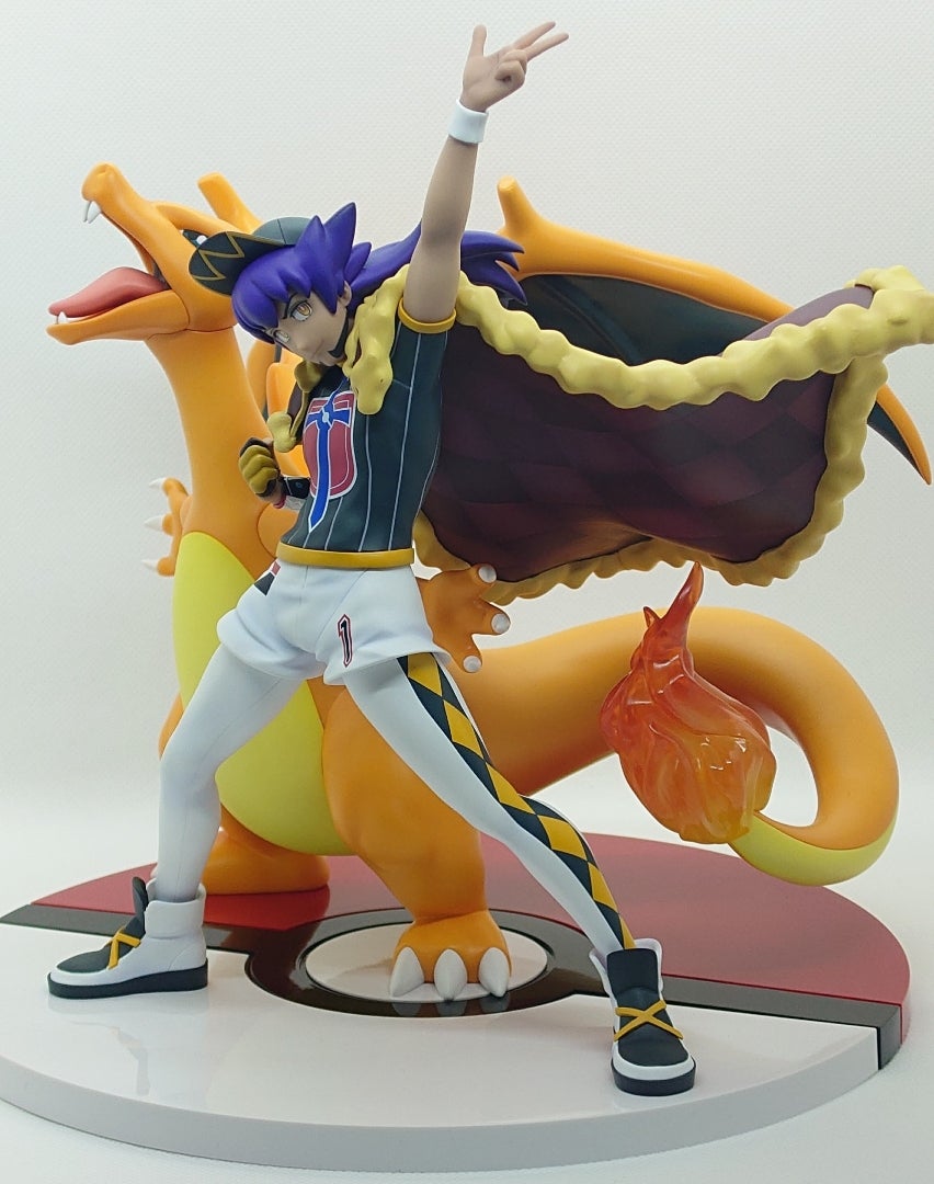 即購入可 ポケットモンスター ダンデ&リザードン フィギュア 中古品