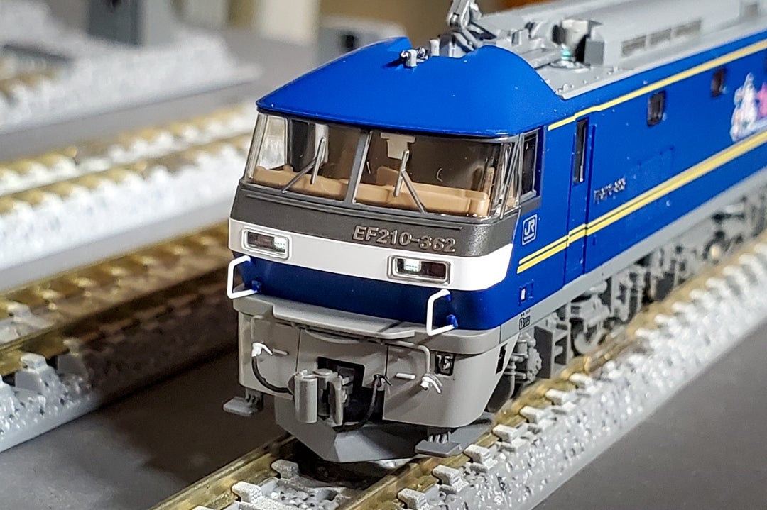 TOMIX 7185 EF210-300形(新鶴見機関区)をLED仕様362号機へ仕上げます②