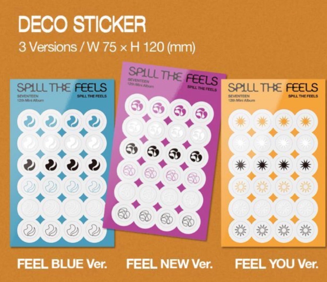 SEVENTEEN「SPILL THE FEELS」 FEEL NEW ver.を買いました | からだに