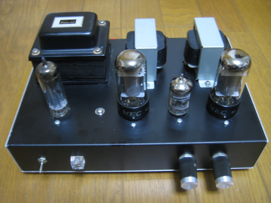 自作6BQ5 シングル真空管アンプ ジャンク品 Yahoo!オークション