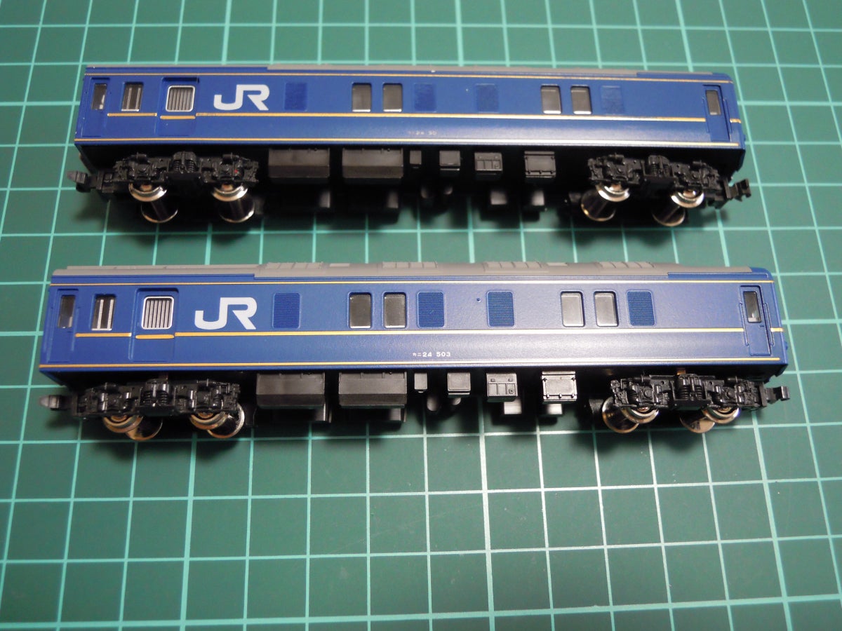 北斗星 その5 （KATO 北斗星 旧製品 カニ24の室内灯） | マロン7の