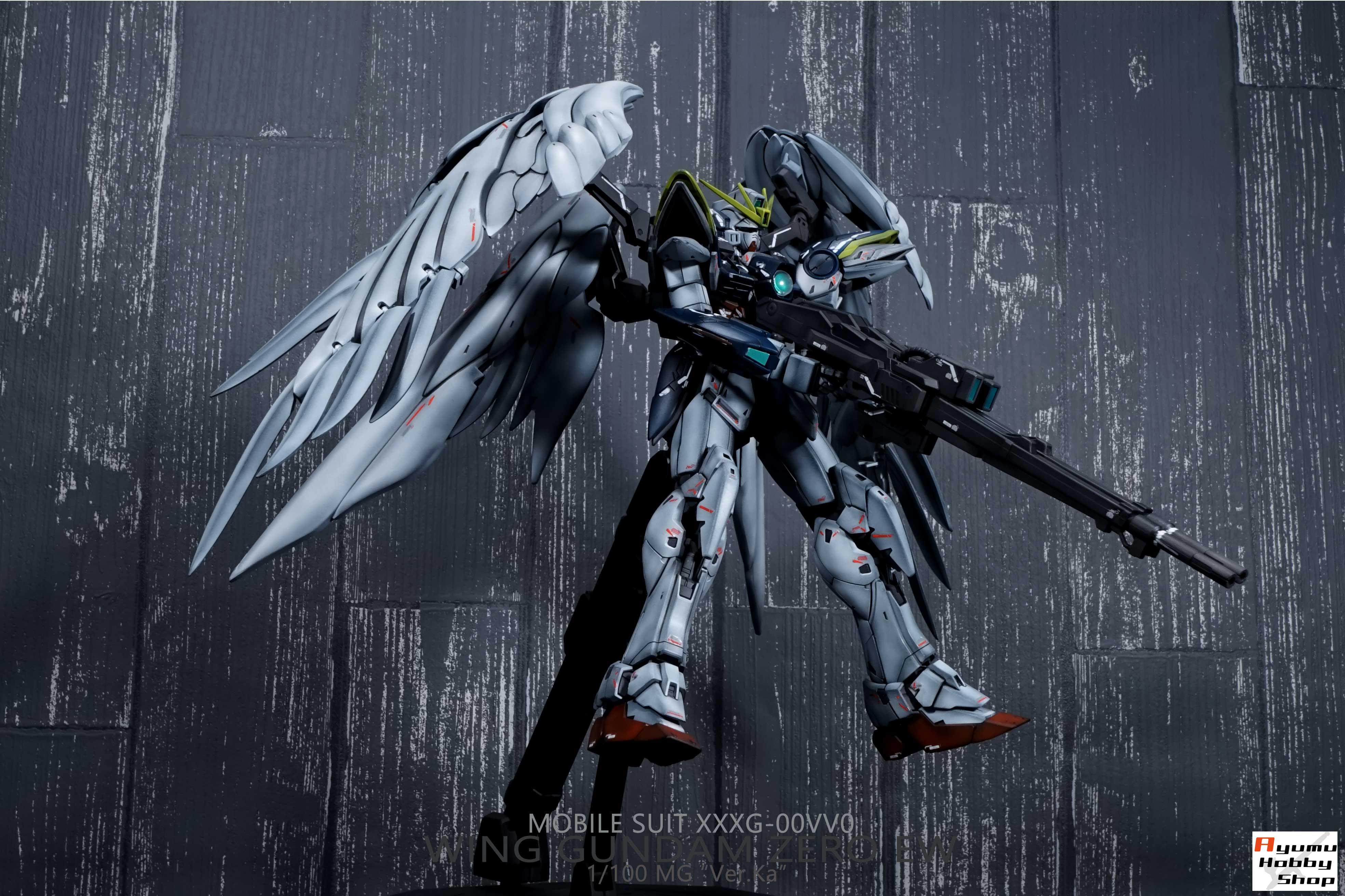 完成品/第2096回 1/100 MG ウイングガンダムゼロEW Ver.Ka.【塗装/完成