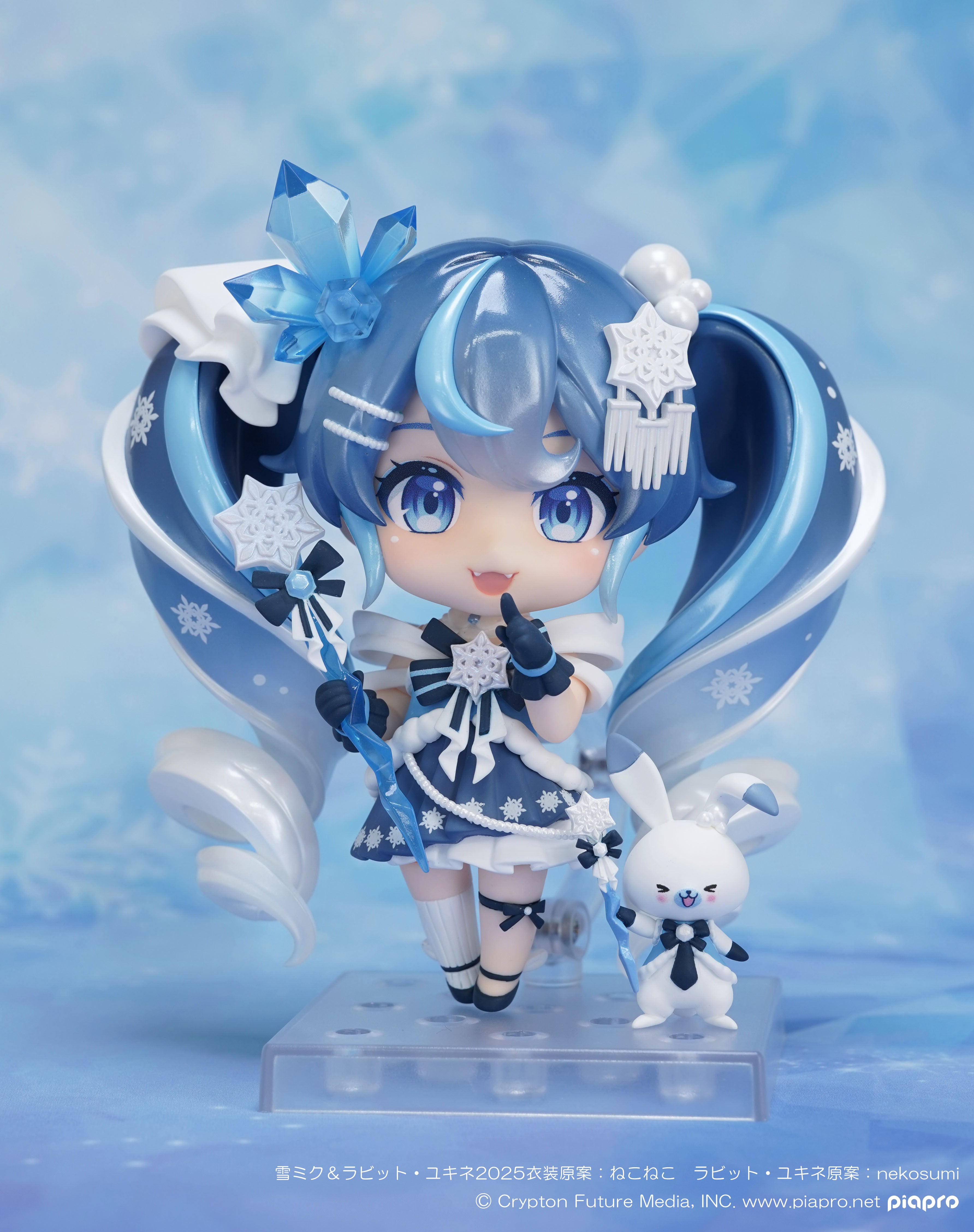情報解禁】「ねんどろいど 雪ミク Crystal Snow Ver.」【市電の様子も
