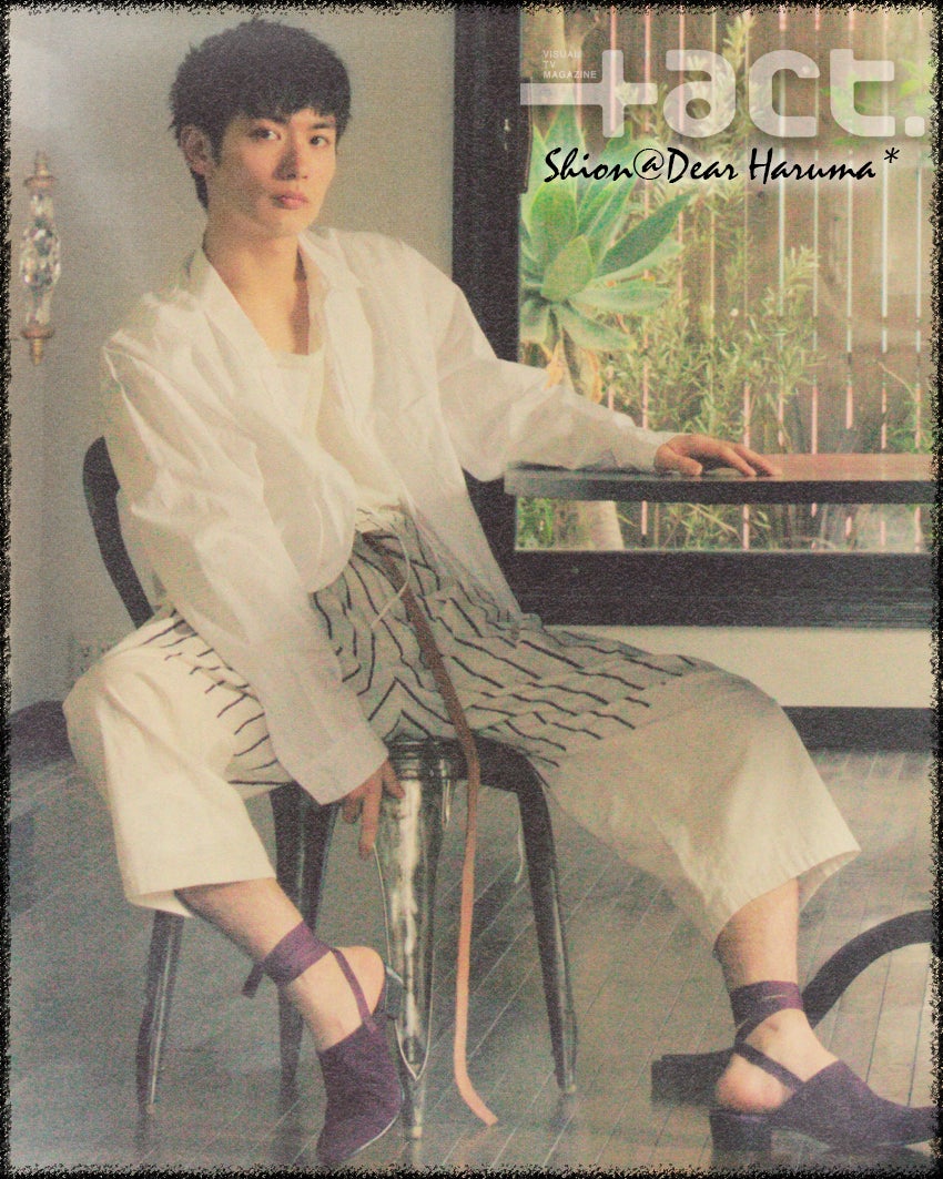 act 2017年 三浦春馬 X 池松壮亮 | Dear Haruma*