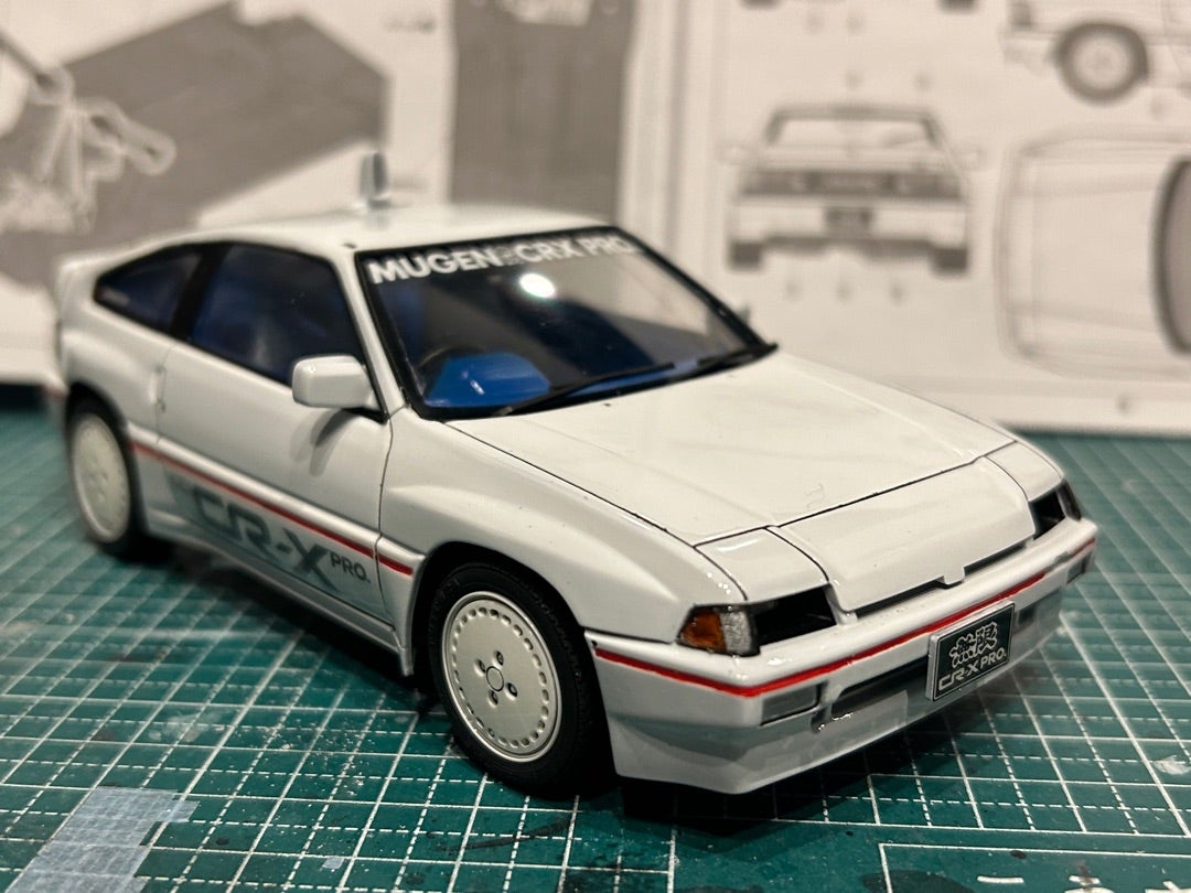 タミヤ ホンダ バラードスポーツ無限CR-X PRO(9)完成 | よし@シロート