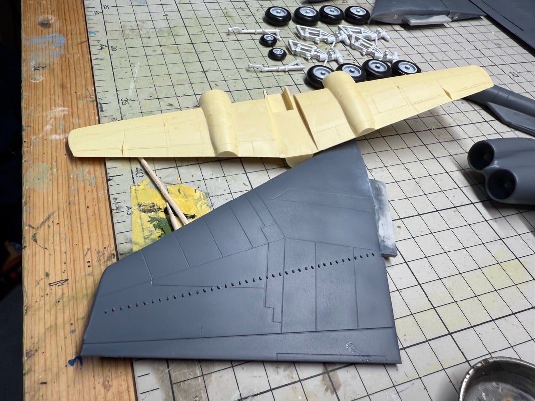 メカドール1/72 日本陸軍 試作長距離戦闘を作る | ドラゴンのラジコン日記