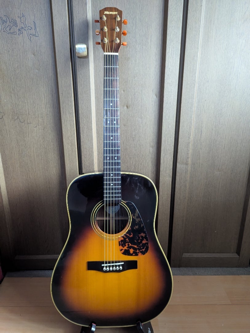 モーリス M-32II NAT トップ単板 美音 美品 モーリス M-32II NAT