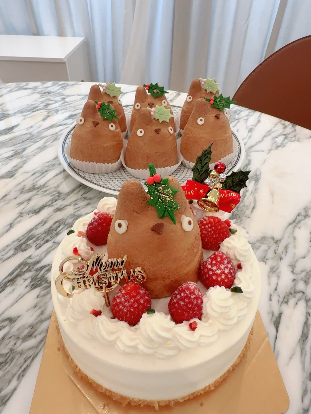 トトロのクリスマスケーキ♡ | 川崎希オフィシャルブログ「のぞふぃす