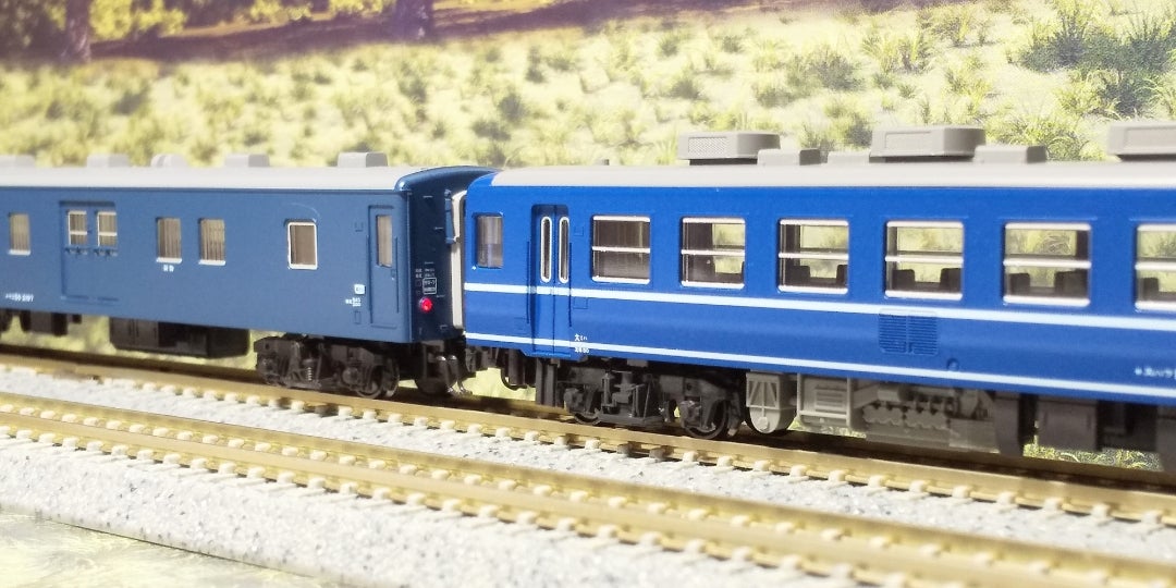 KATO 客車編成セット 急行「かいもん・日南」(5両) 入線‼️その➁(品番