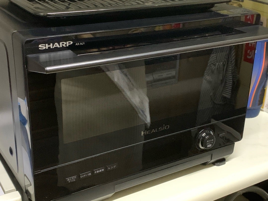 SHARP HEALSIO AX-AJ1 修理 温まらない ヘルシオ 電子レンジ スイッチ