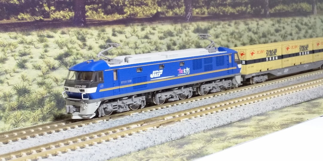 KATO EF210 300 (JRFマーク付) (特別企画品) 入線‼️(品番3092-2