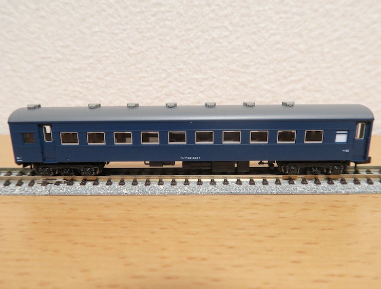 KATO 旧型客車4両セット(ブルー) | ダイス・クエイドのブログ