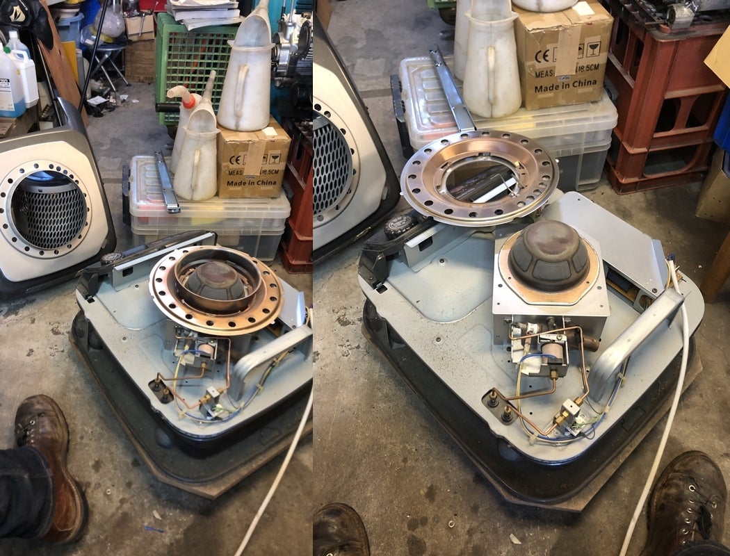 灯油ファンヒーターの修理？メンテナンス？ ダイニチ FM-182F | 続17年